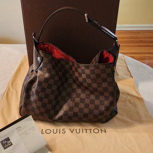 Authentic Louis Vuitton Reggia Damier Ebene